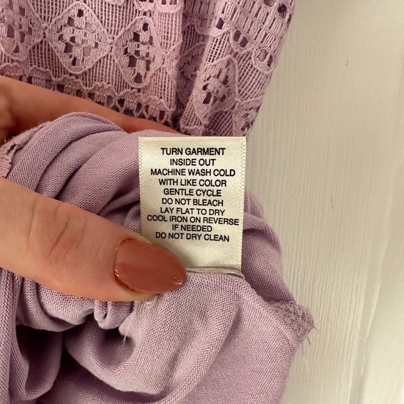 Short Sleeve Lace Blouse - Picture 4 of 5